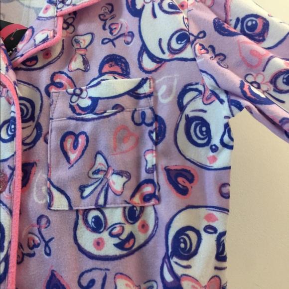 2 Piece Set Flame Resistant Sleepwear Size Small - Picture 5 of 6